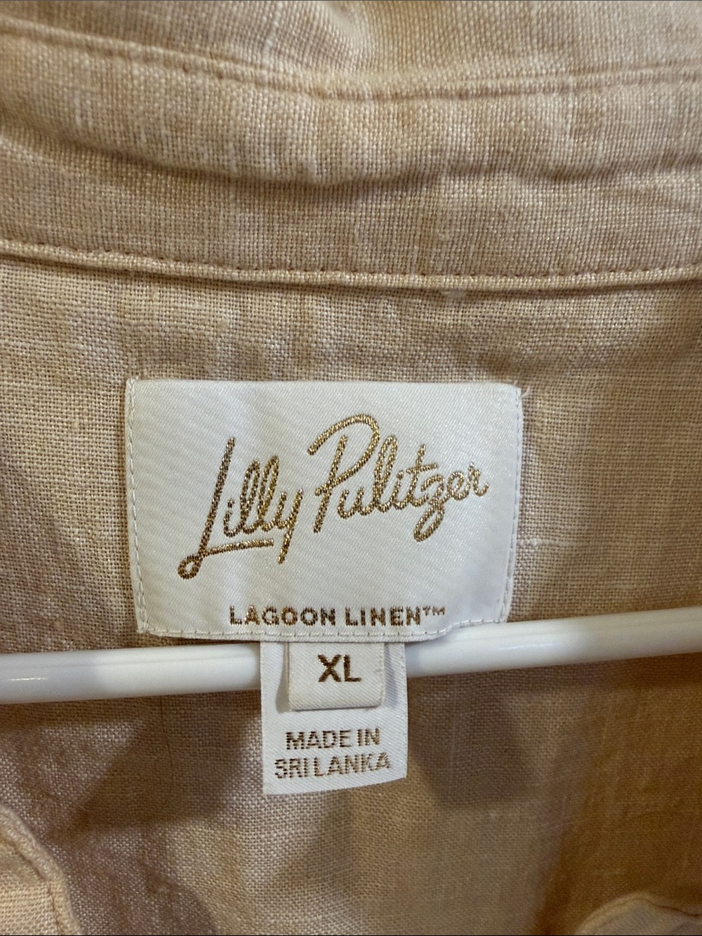 Lilly Pulitzer “Lagoon Linen” Sleeveless Linen Tunic/Dress - Picture 2 of 7